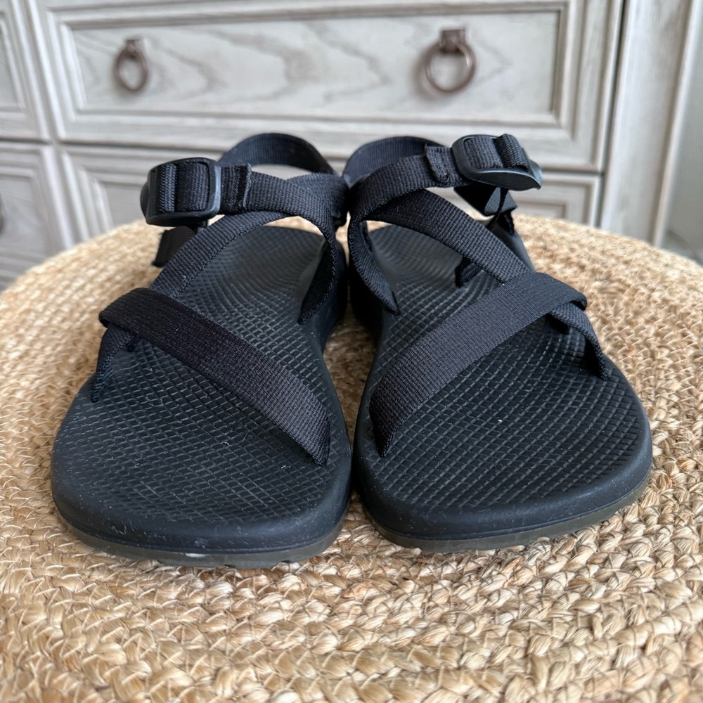 Chaco Women’s Z1 Classic Black Strap Sandals - Picture 2 of 7